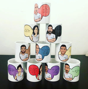 ספל קרמיקה לבן