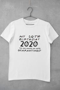 חולצת יום הולדת 50 בקורונה